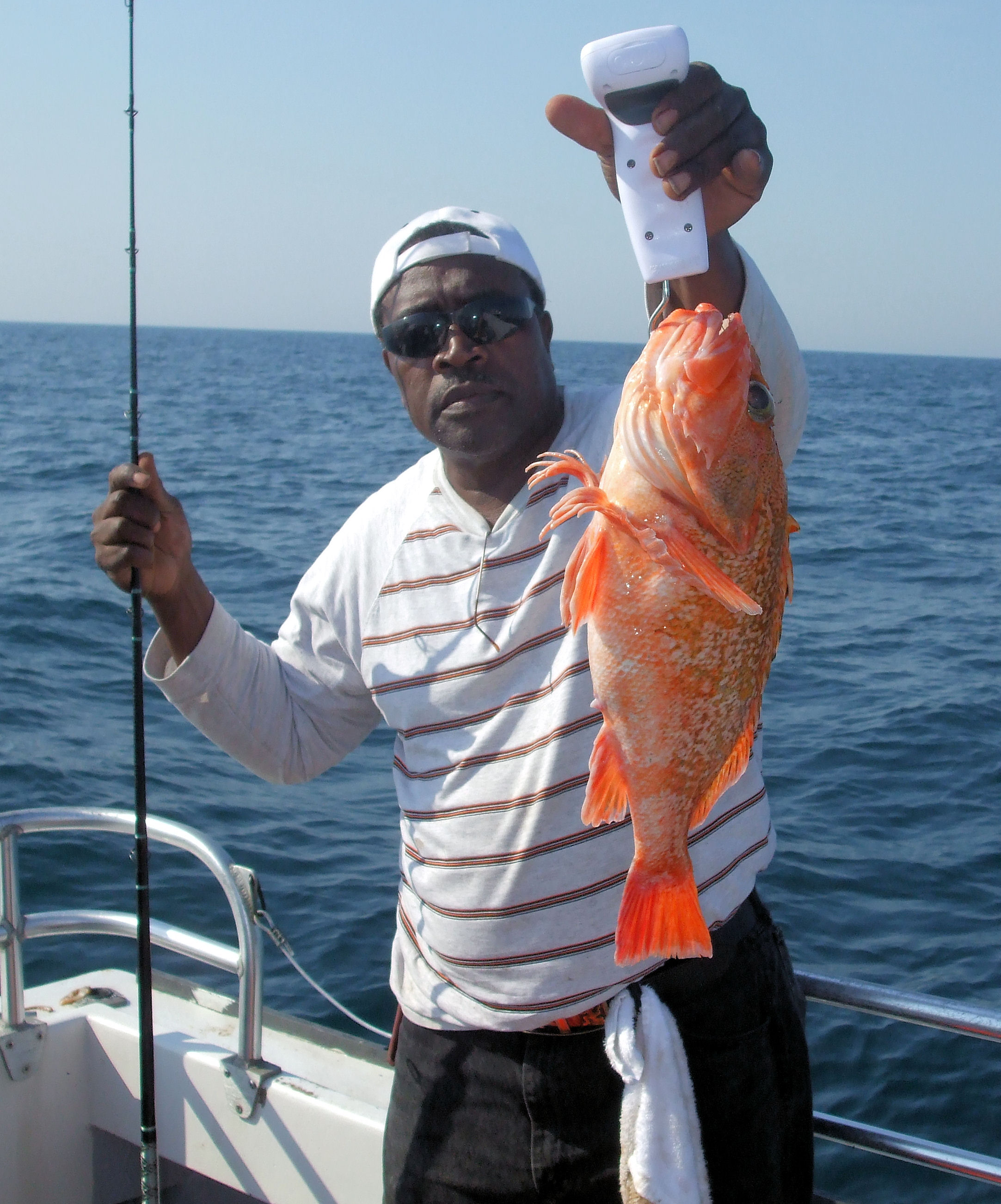 Blackbelly Rosefish fishing in Virginia
