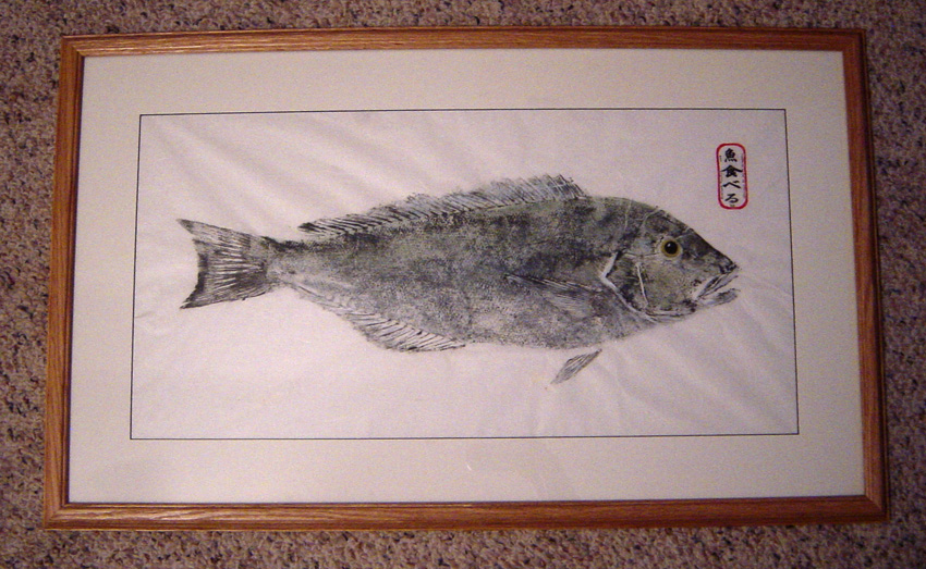 Blueline Tilefish Fishing - Tilefish art