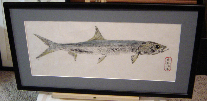 ladyfish Fishing - ladyfish art