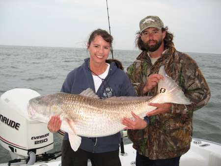 Red Drum fishing in Virginia