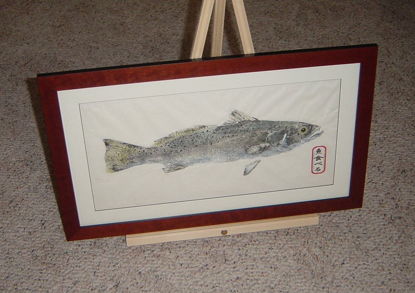 Speckled Trout Fishing - Speckled Trout art
